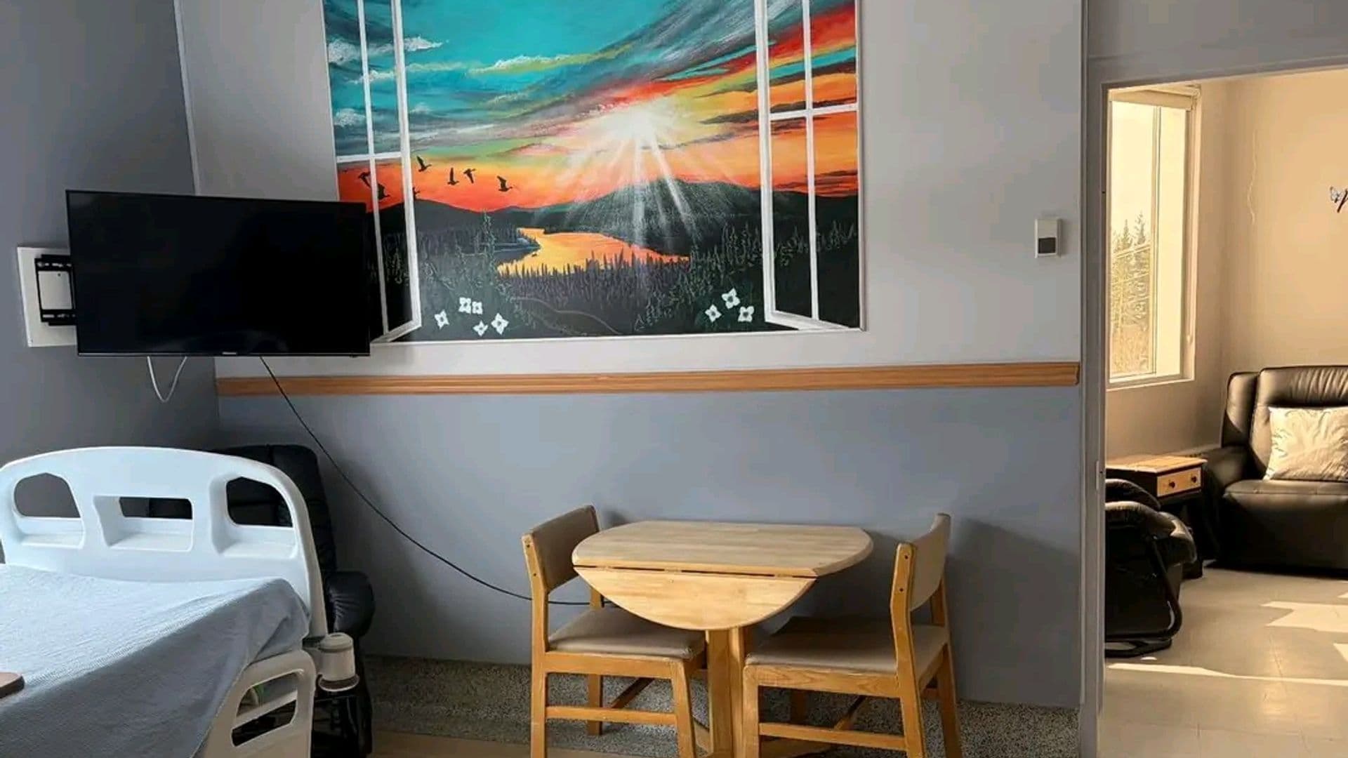 Des améliorations majeures pour la chambre de soins palliatifs du Centre de santé de Chibougamau 