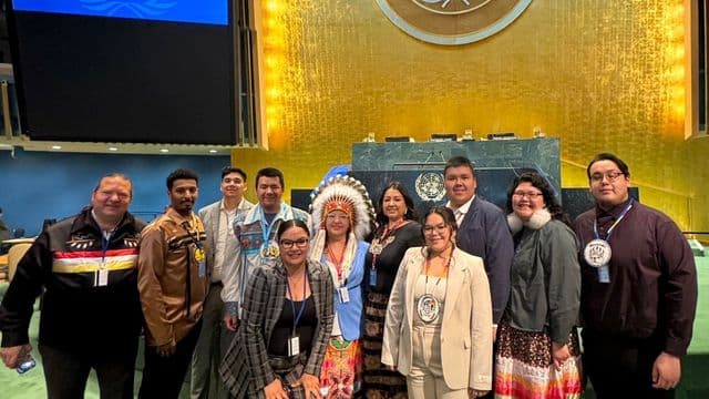 Eeyou Istchee à l’ONU : de jeunes Cris partis représenter la Convention de la Baie-James et du Nord québécois