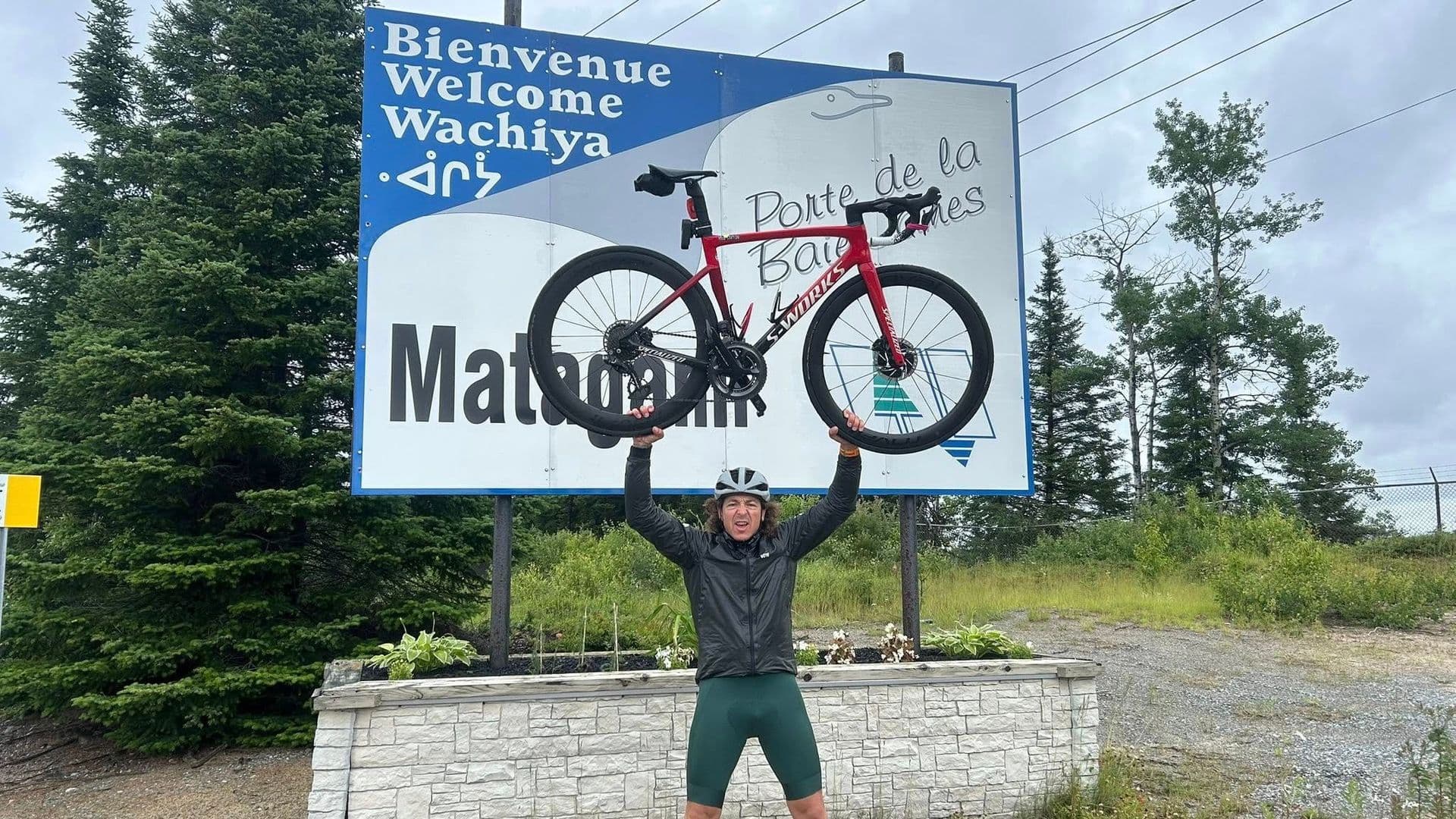 Un Matagamien parcourt près de 800 km à vélo entre la Montérégie et la Baie-James