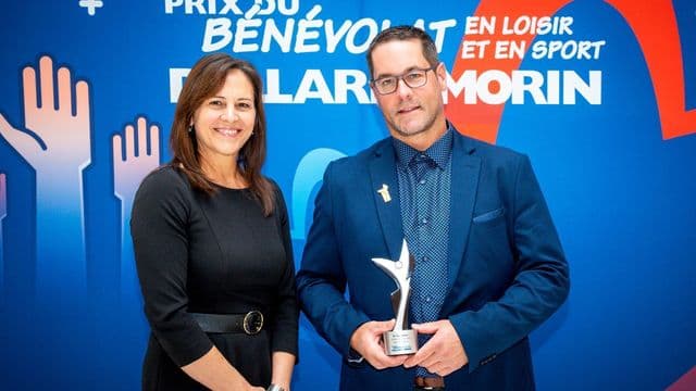 Prix Dollard-Morin : David Blais honoré pour son engagement bénévole à Lebel-sur-Quévillon