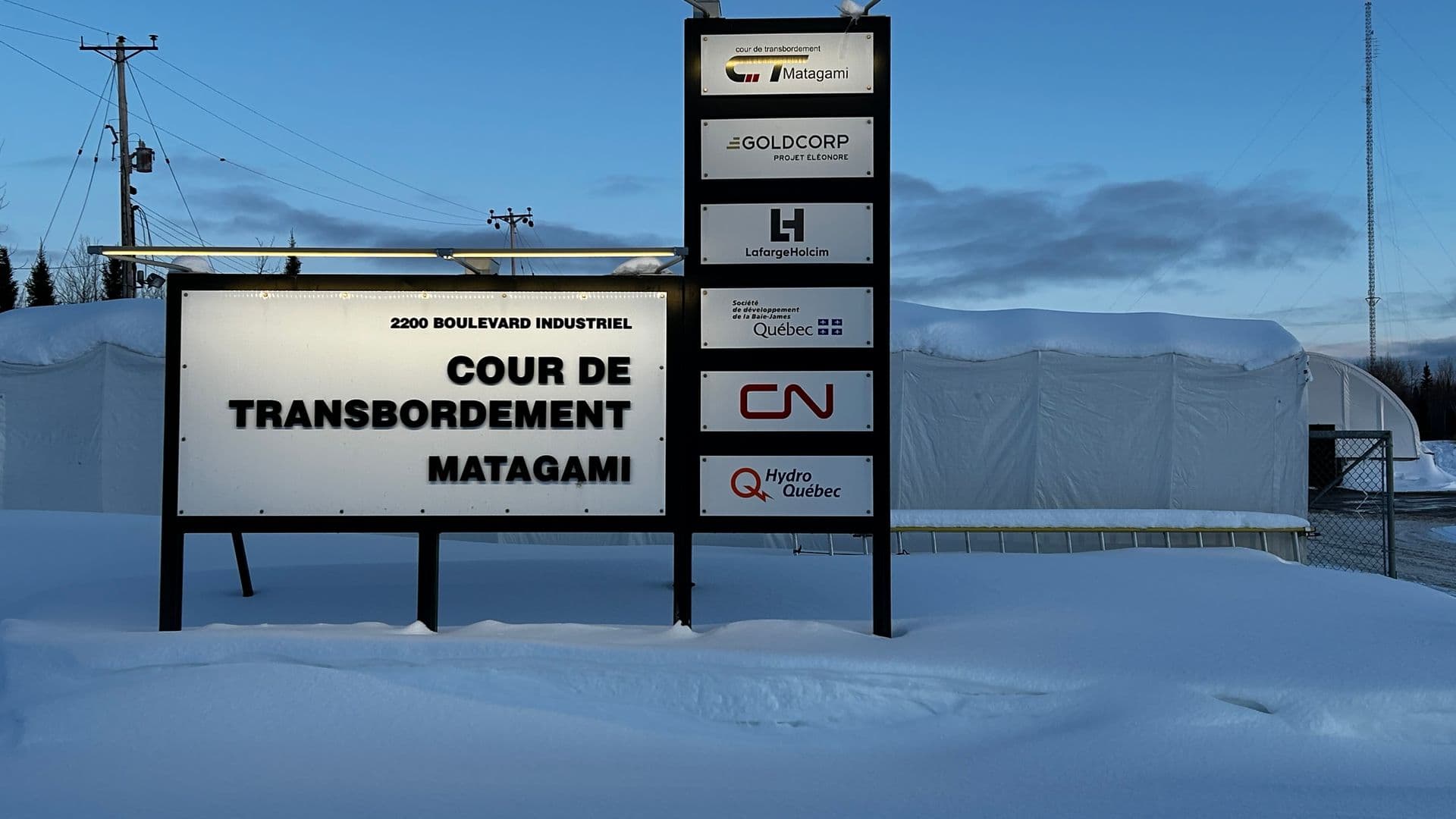 La Ville de Matagami conclut une entente commerciale stratégique avec Amrize Canada pour dynamiser sa cour de transbordement 