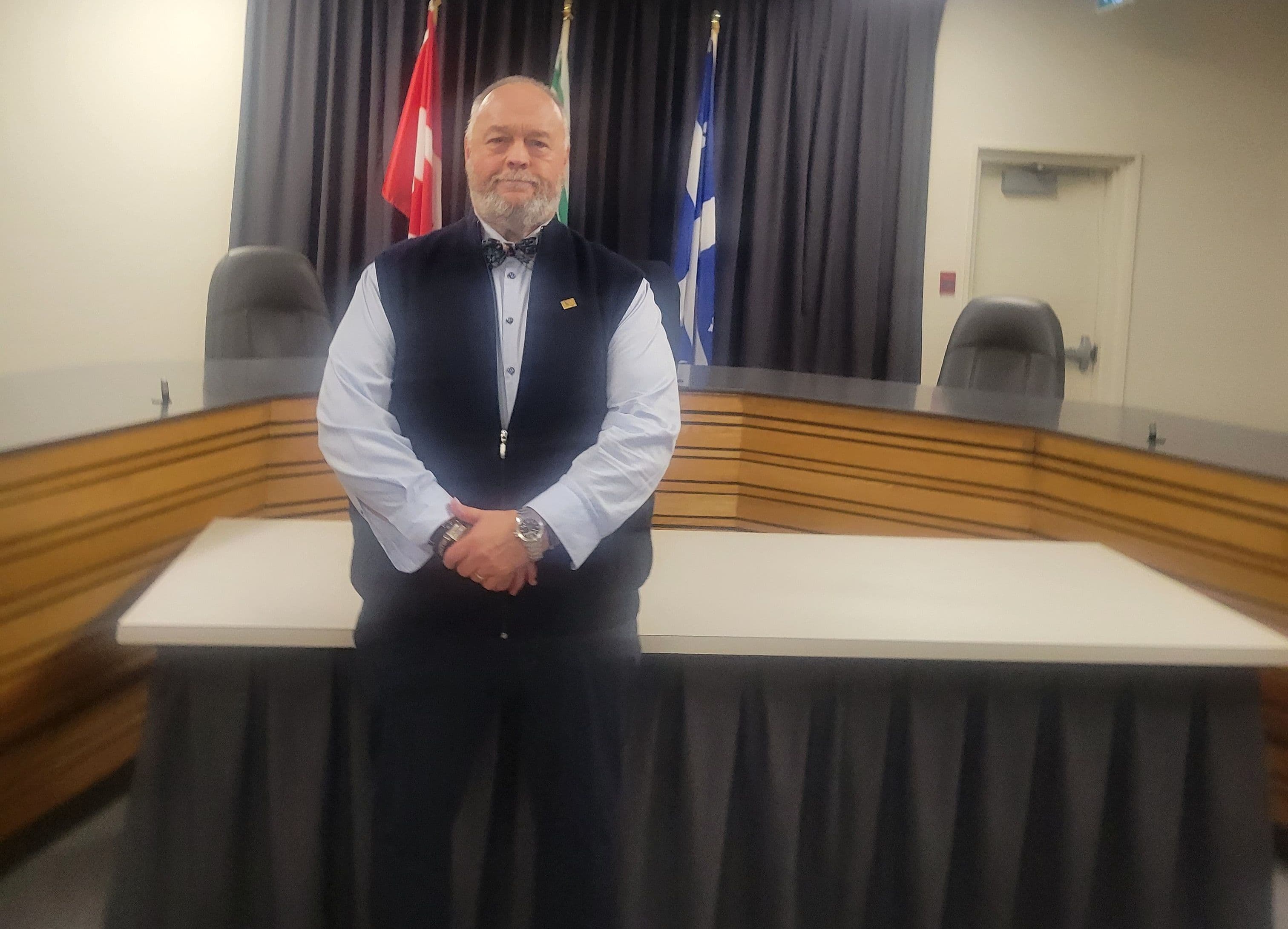 René Dubé, maire de Matagami