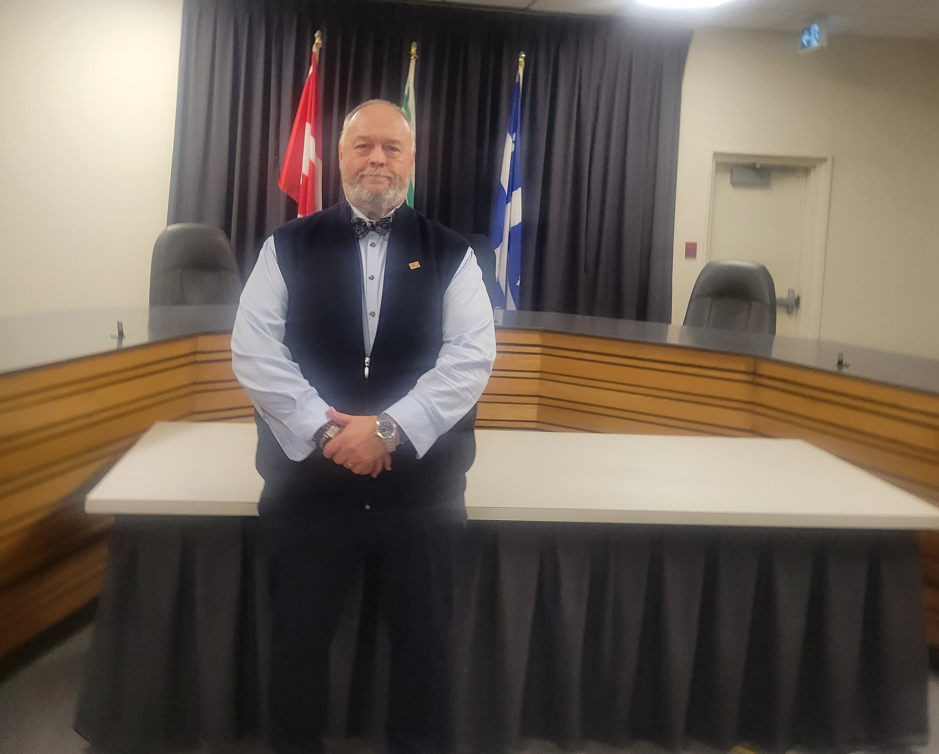 René Dubé, maire de la Ville de Matagami 