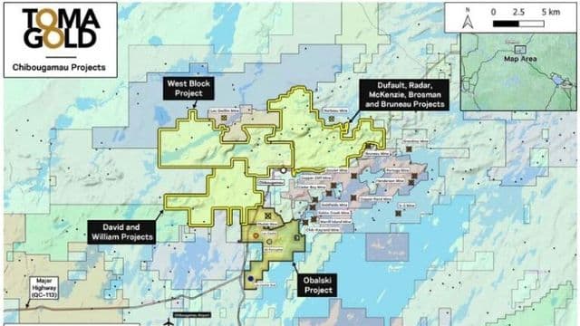 Baie‑James : TomaGold obtient le feu vert pour poursuivre ses projets à Berrigan et Gwillim