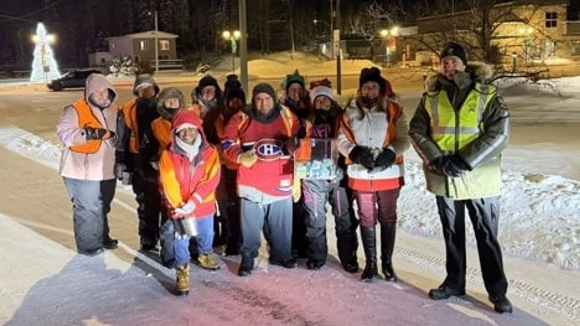 Bénévoles de la Guignolée des médias organisée le 4 décembre 2025 à Matagami