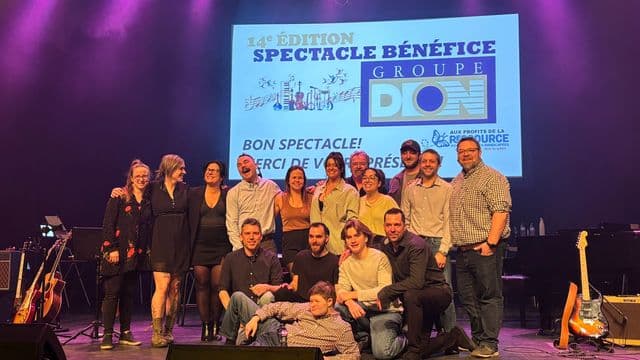 15e édition du Spectacle bénéfice Groupe Dion au profit de la Ressource pour personnes handicapées ATNQ