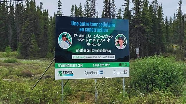 Eeyou Mobile améliore la couverture cellulaire sur plusieurs routes de la Baie-James