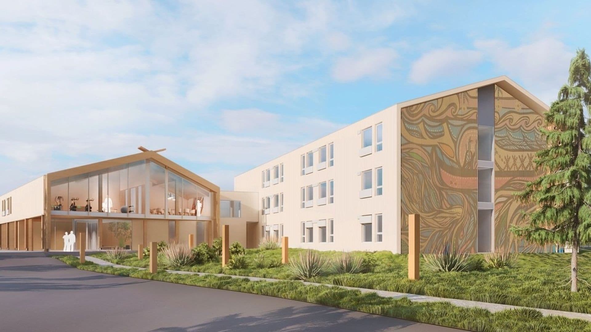 Inspiré de la culture crie, l'établissement — dont le coût atteint 35 M$ — sera entièrement financé par le gouvernement du Québec.