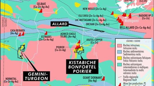 Les Ressources Yorbeau : la société d’exploration réalise une campagne de forage sur sa propriété Allard