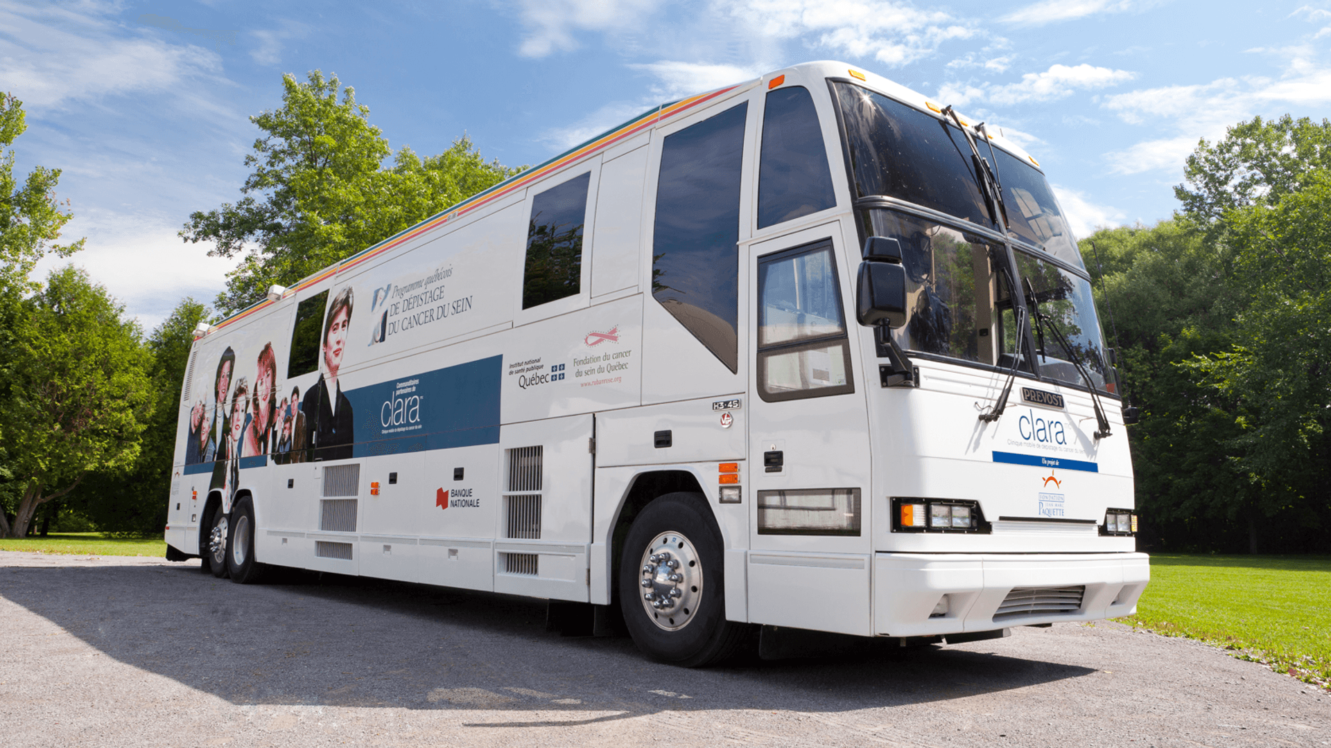 L’unité mobile CLARA en visite à Lebel-sur-Quévillon et Matagami pour le dépistage du cancer du sein