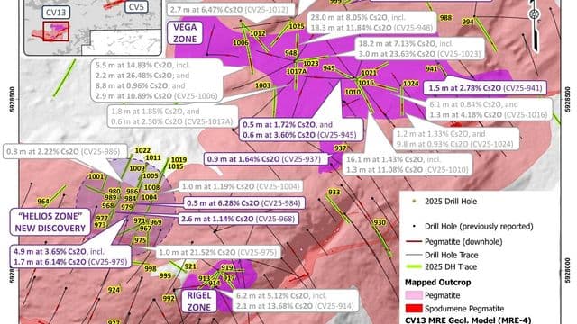 Shaakichiuwaanaan : de nouvelles découvertes renforcent le potentiel mondial du projet minier de PMET