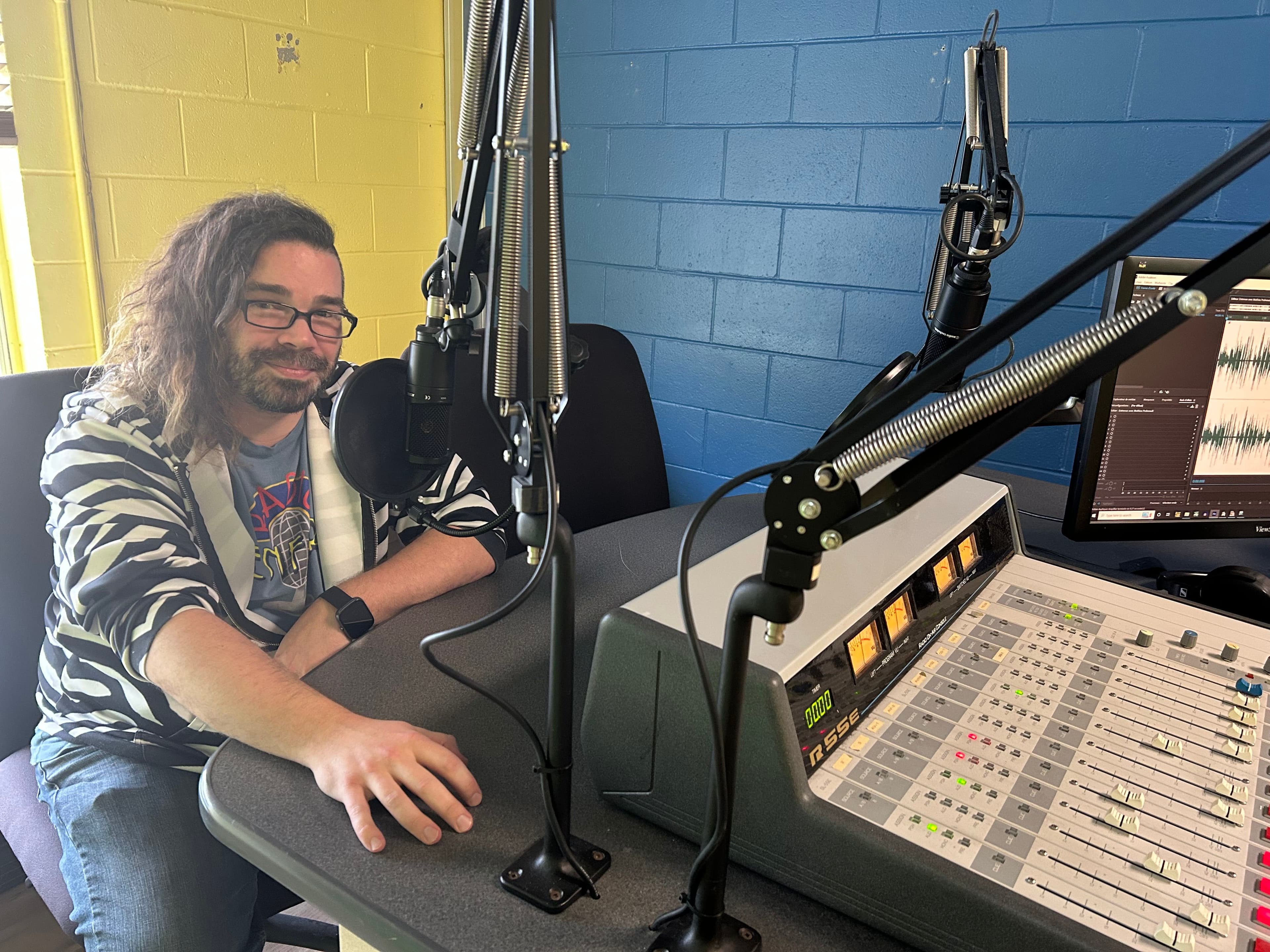 Mathieu Pedneault, candidat au poste de maire de Matagami